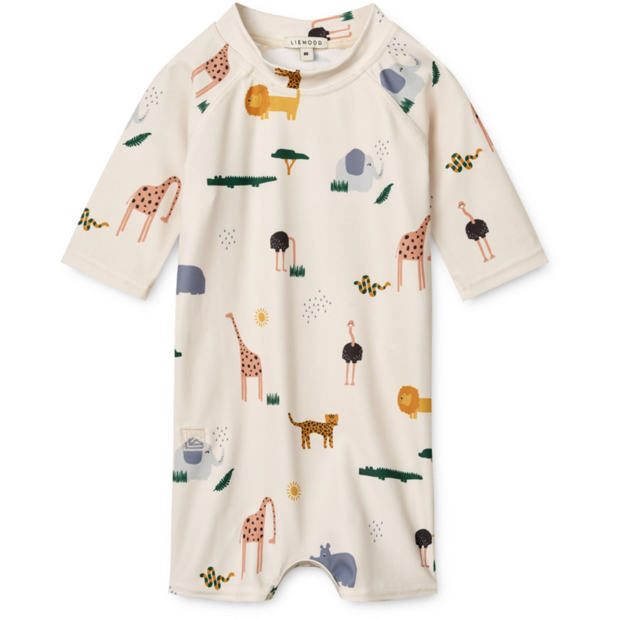 LIEWOOD Safari Sandy Mix Thor Baby Swim Byxdress