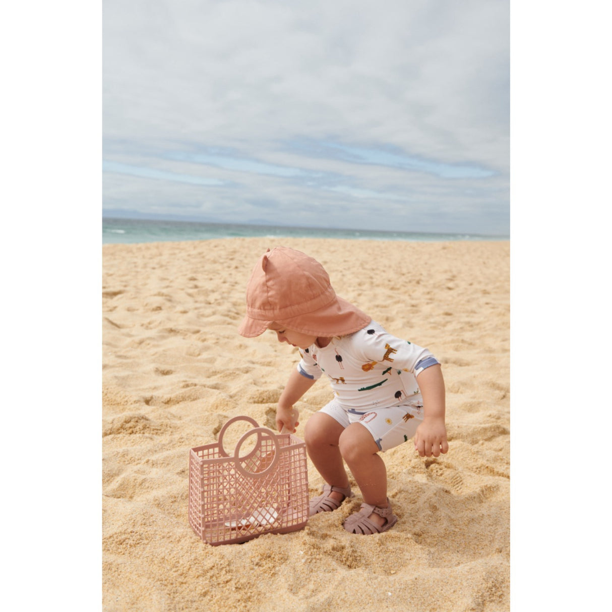 LIEWOOD Safari Sandy Mix Thor Baby Swim Byxdress
