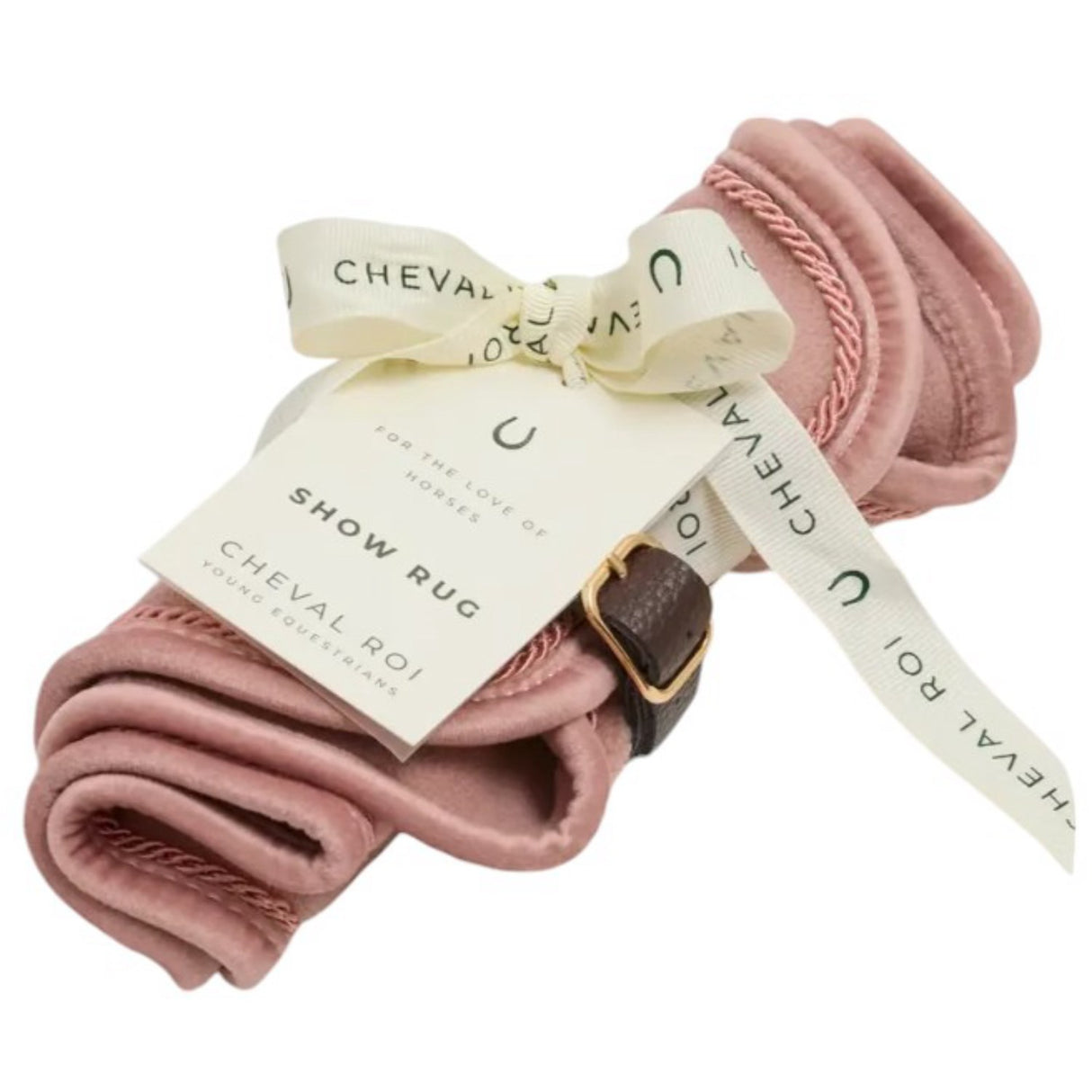 Cheval Roi Show Filt för Käpphäst Soft Rose