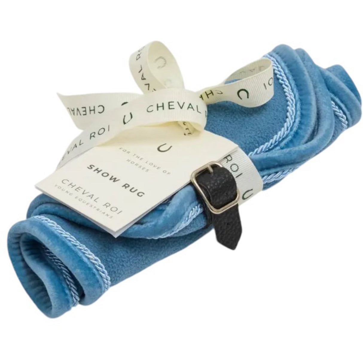 Cheval Roi Show Filt för Käpphäst Puderblå
