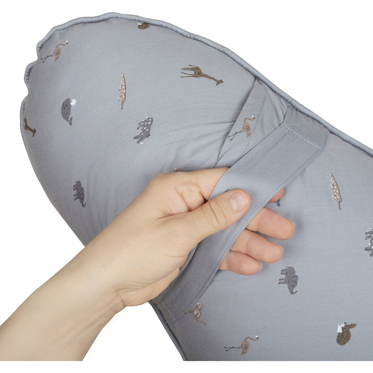 Müsli Jasmin Blue/ Cashmere/ Night Blue Sleepy Kapok Amningskudde