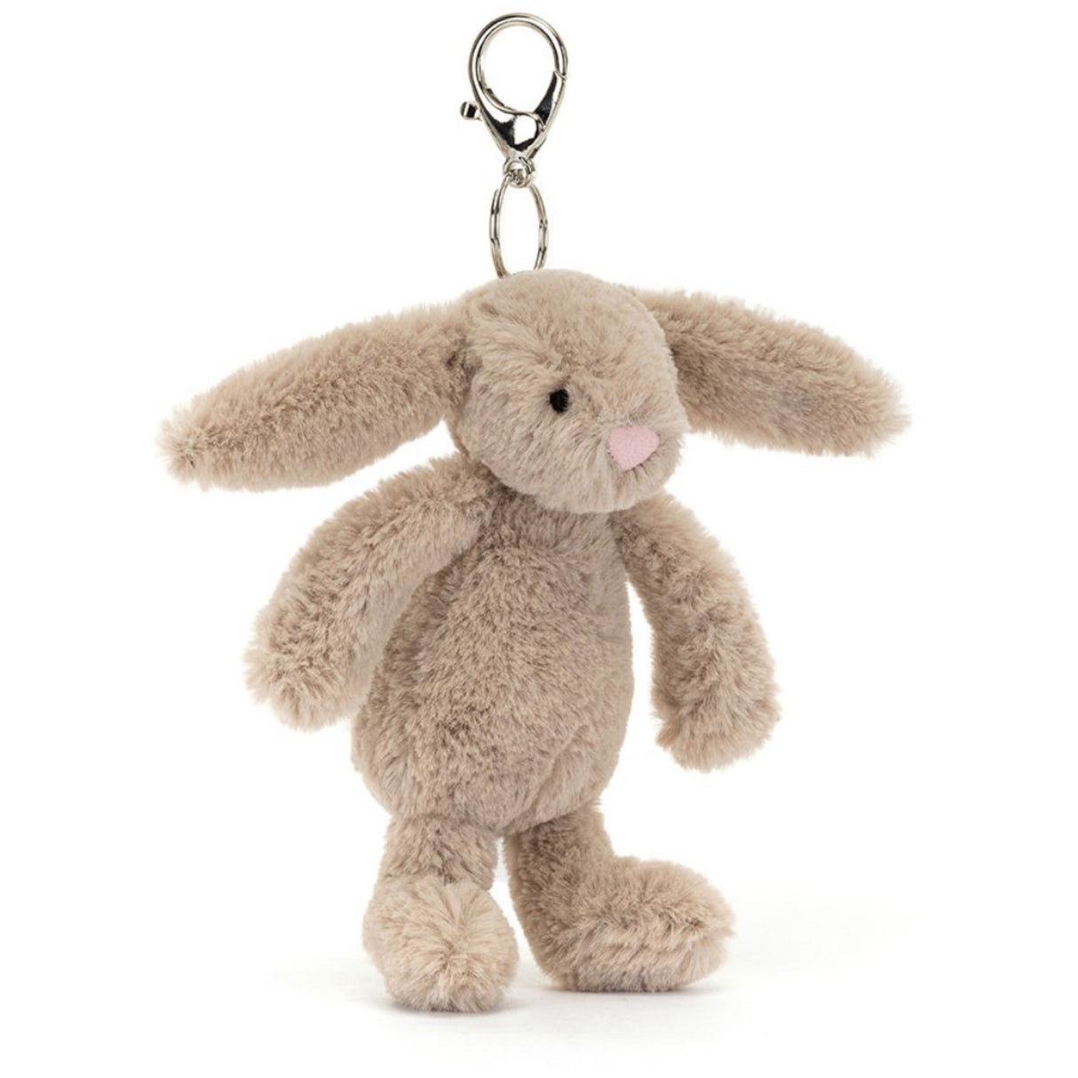 Jellycat Bashful Rabbit Beige Hänge för Väska