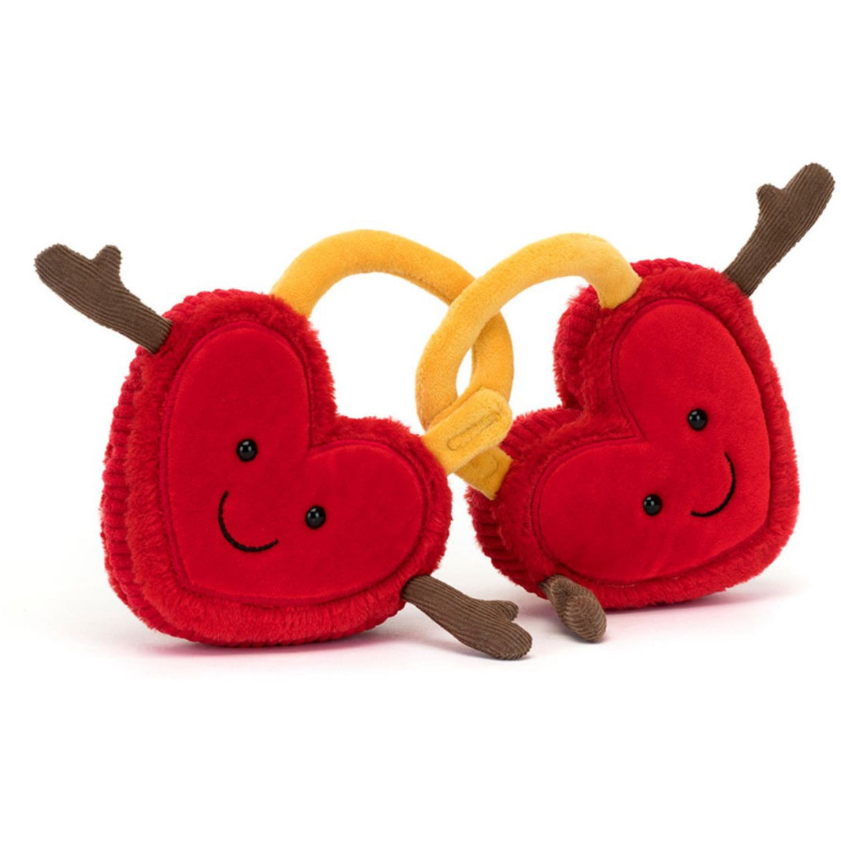 Jellycat Fun Love Amuseables Val & Tina Love hänglås 22 cm