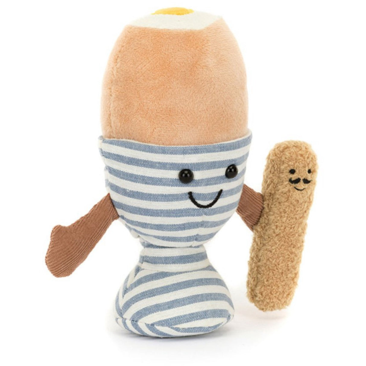 Jellycat FUN Amuseables Ägg Löskokt Ägg med Bröd 16 cm
