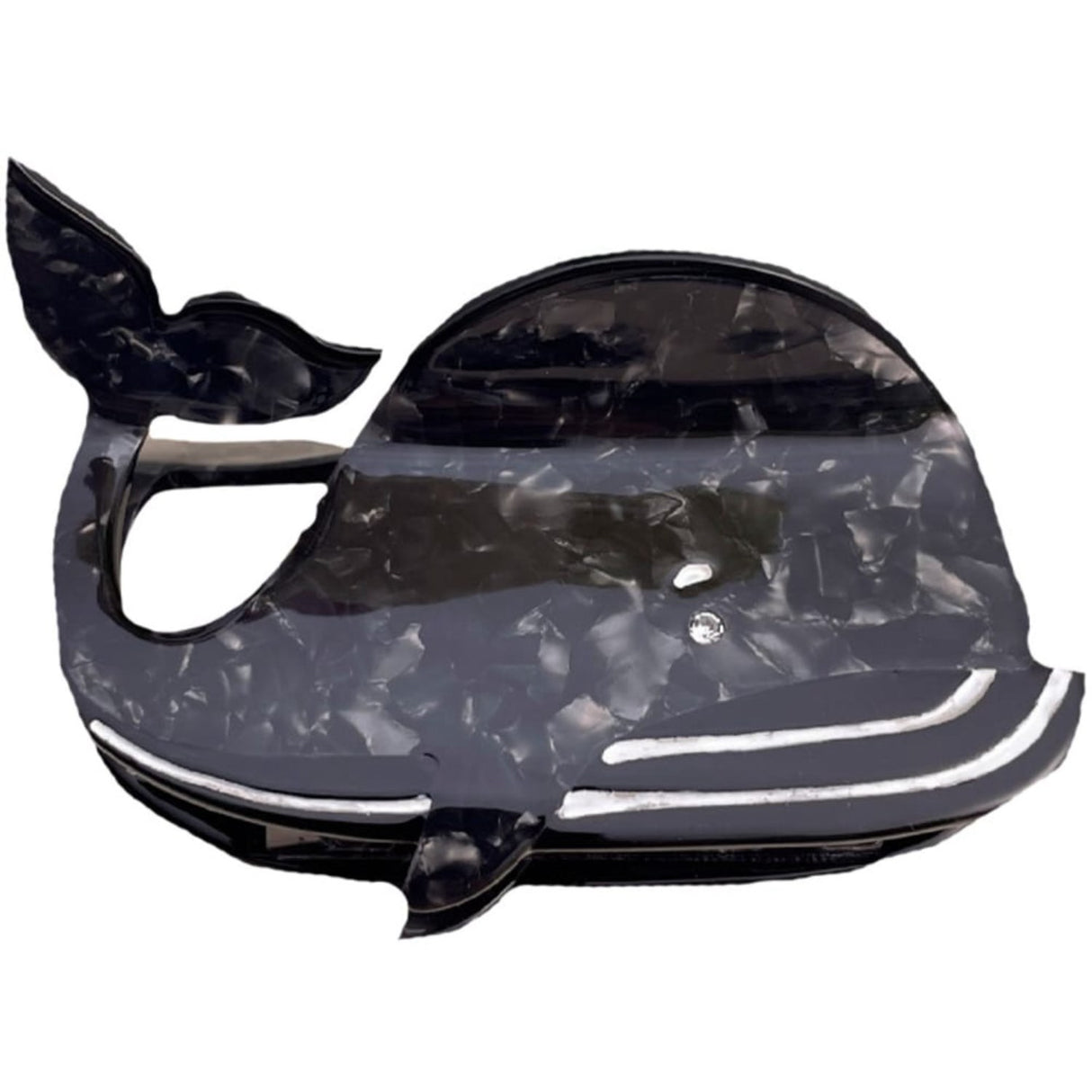 Bow's by Stær Whale Hårklämma - Svart