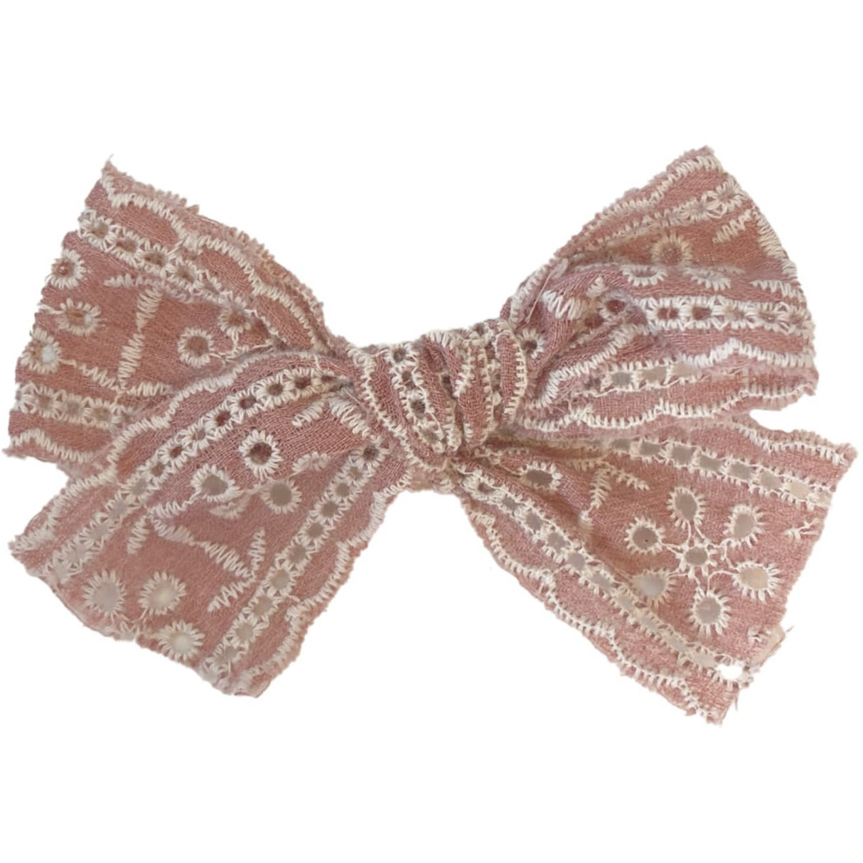 Bow's by Stær Franka Rosett - Rosa Broderad