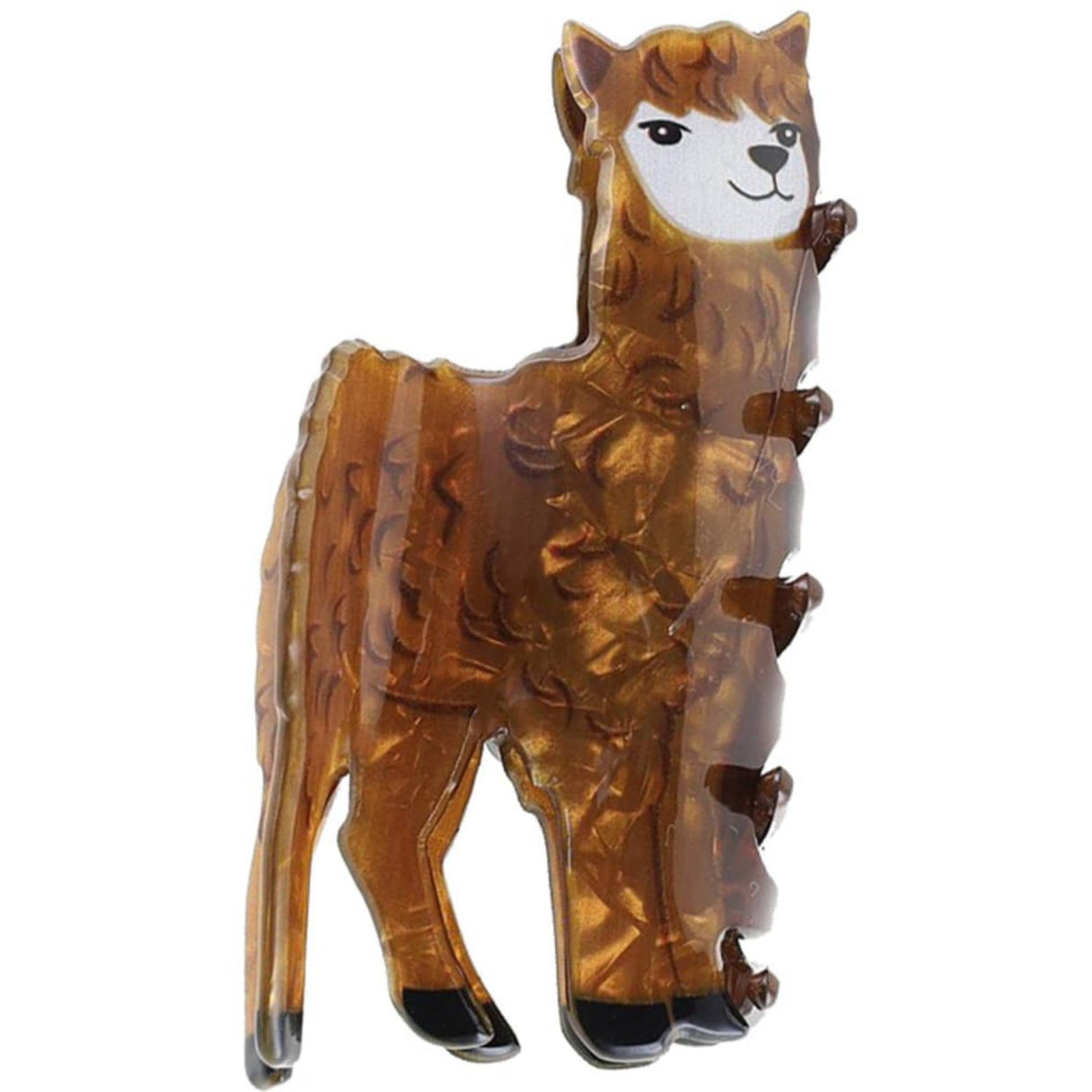 Bow's by Stær Alpacka Hårklämma - Brun