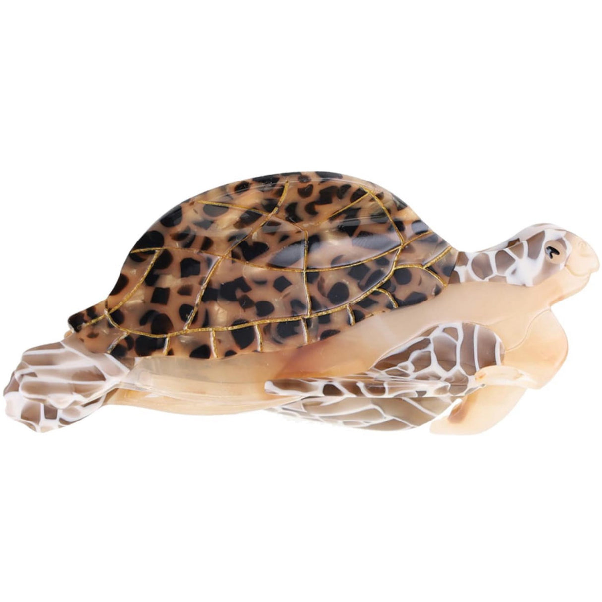 Bow's by Stær Tortoise Hårklämma - Brun