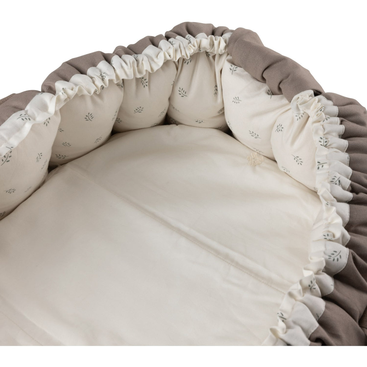 Sebra Moonlight Beige vått lakan för babynest