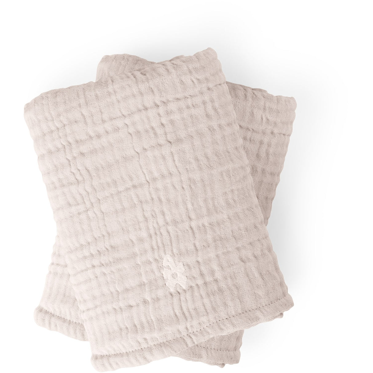 Sebra Rose Skötbädd 6-lagers 2-pack Muslin