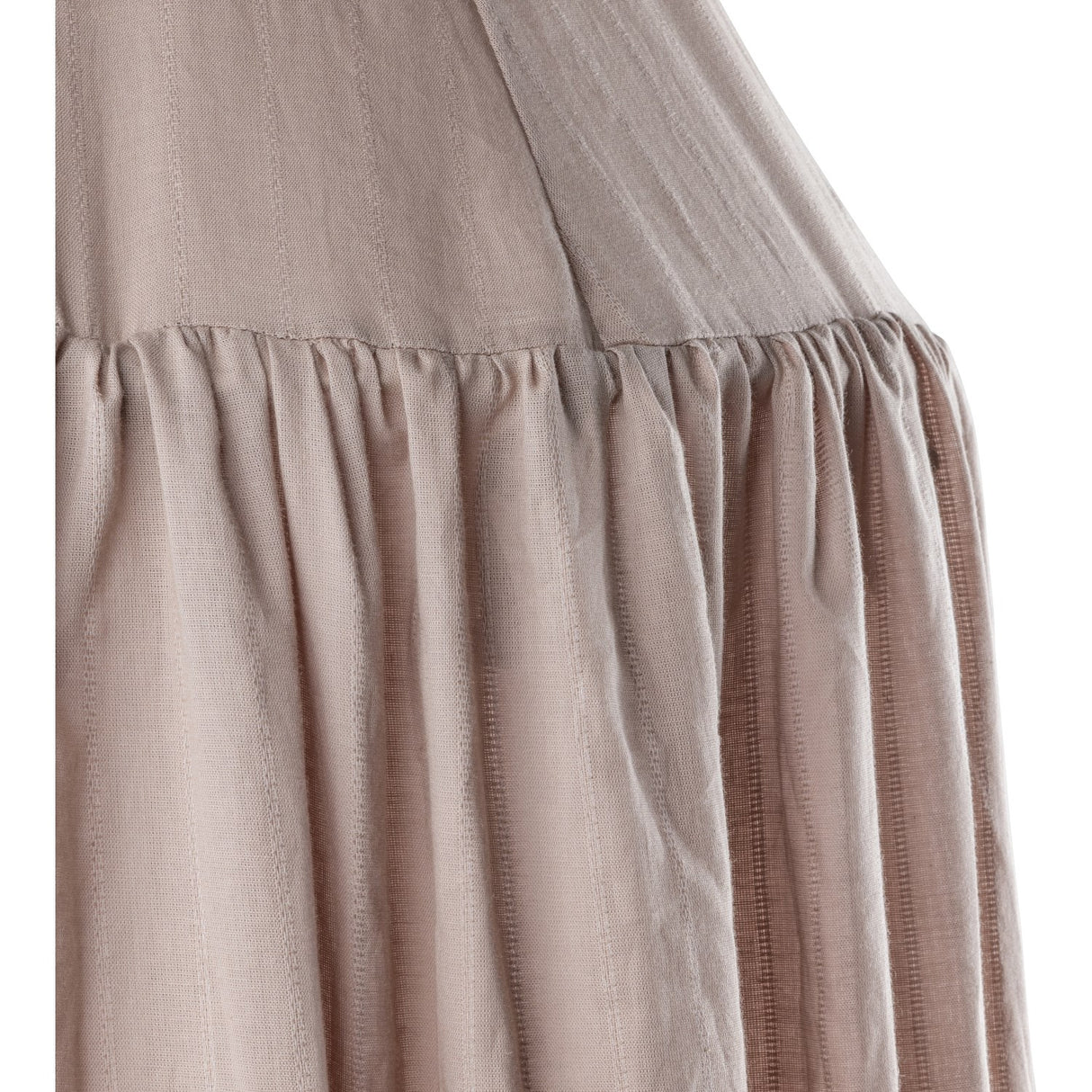 Sebra Jetty Beige Sengehimmel Dobby Weave