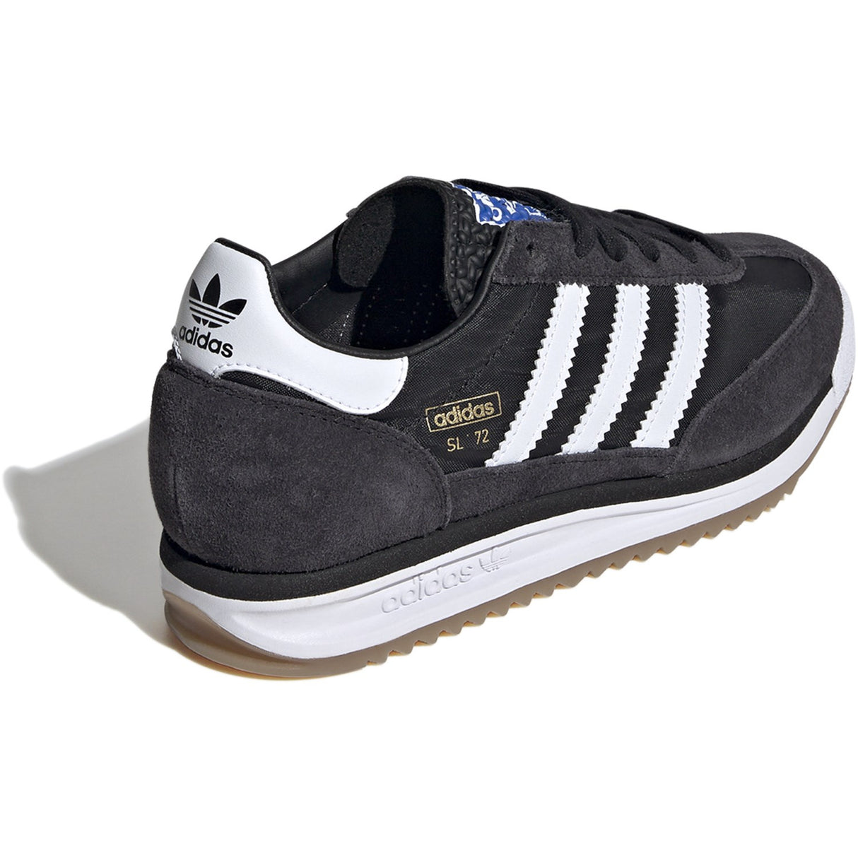 adidas Originals Core Black/Ftwr White/Blue Sl 72 Rs J Sneakers