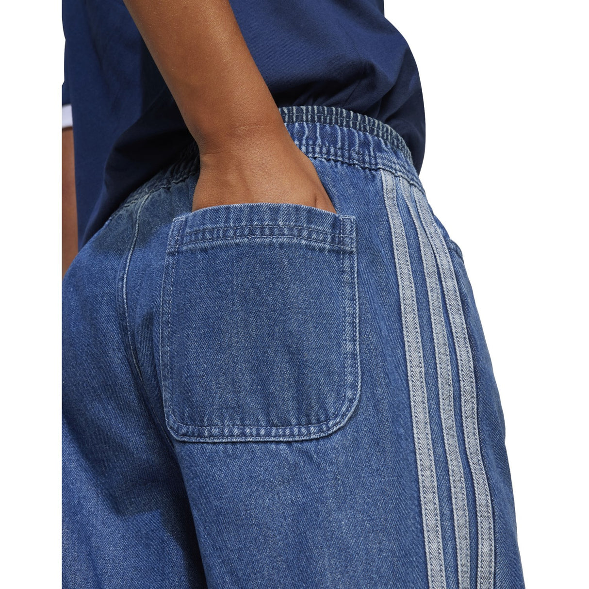 adidas Originals Medium Blue Denim Byxor