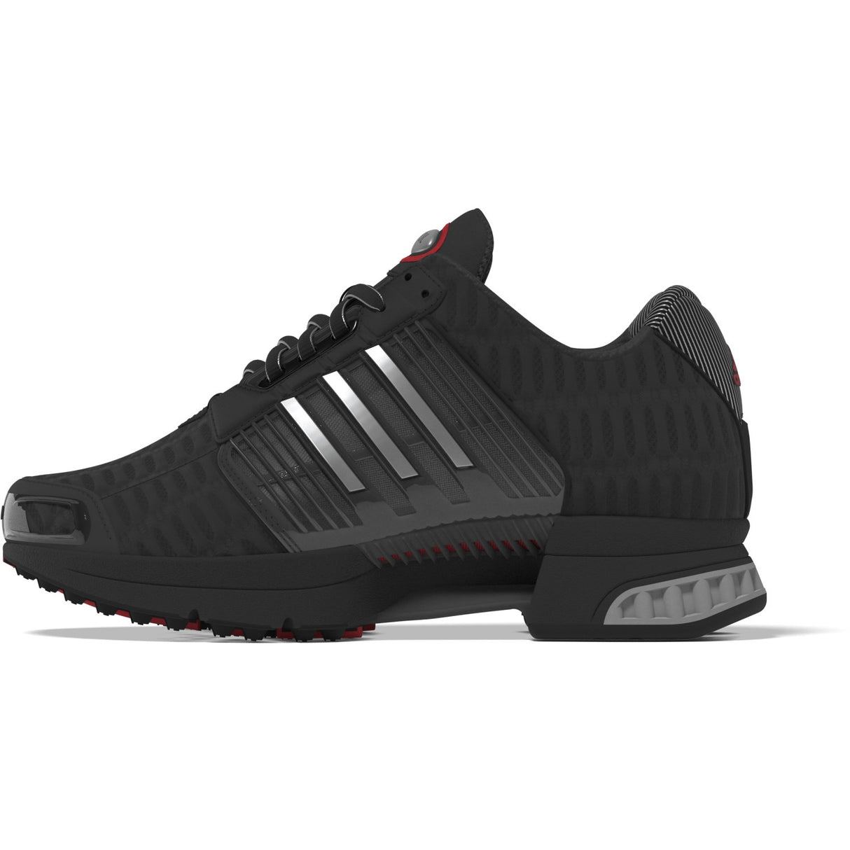 adidas Originals Core Black/Matte Silver/Red Climacool 1 J Sneakers
