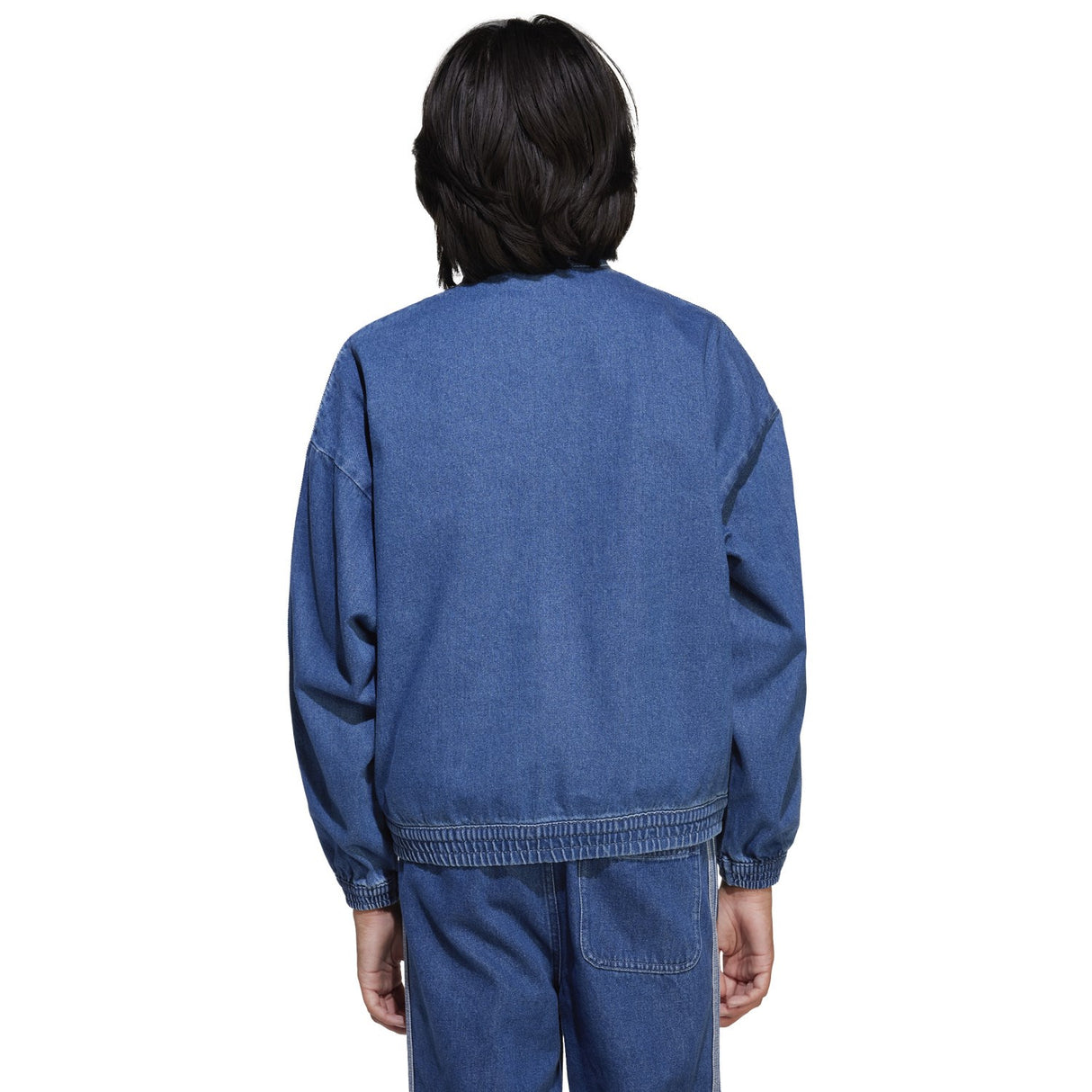 adidas Originals Medium Blue Denim Jacka