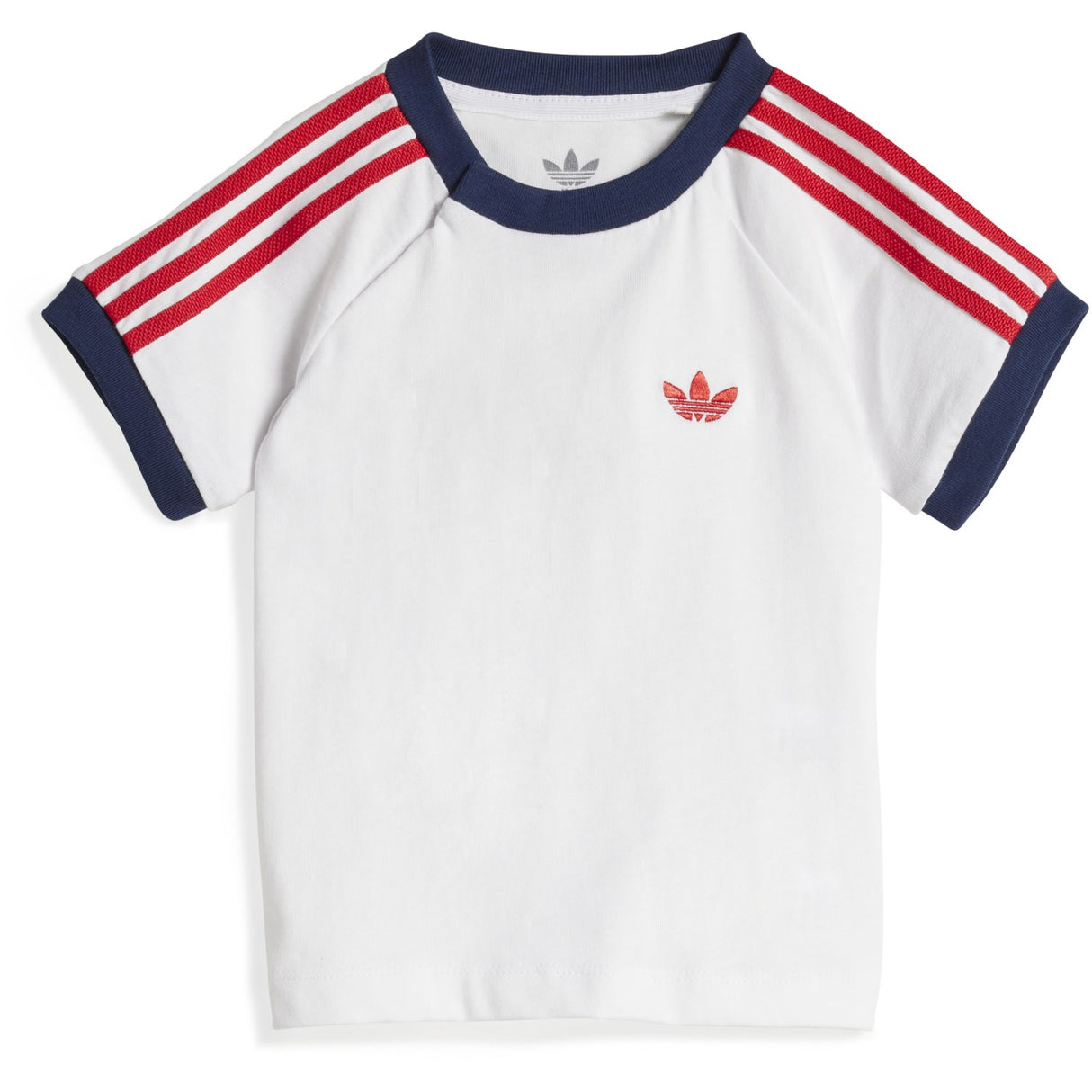adidas Originals Medium Blue Denim/White Denim Tee Set