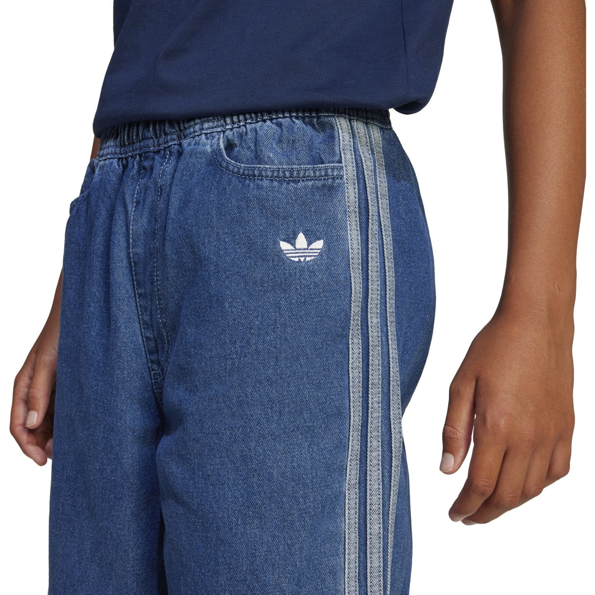 adidas Originals Medium Blue Denim Byxor