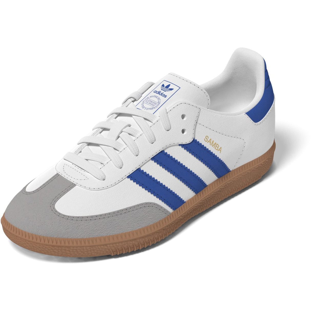 adidas Originals Ftwr White/Blue/Gum 3 Samba Og C Sneakers