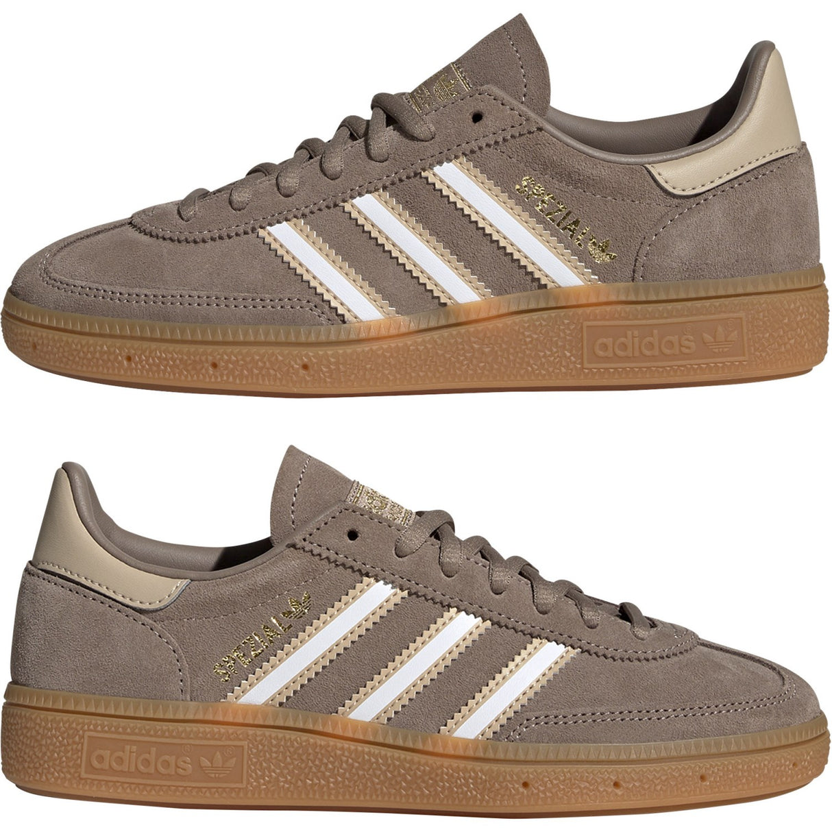 adidas Originals Chalky Brown/Ftwr White/Magic Beige Handball Spezial J Sneakers