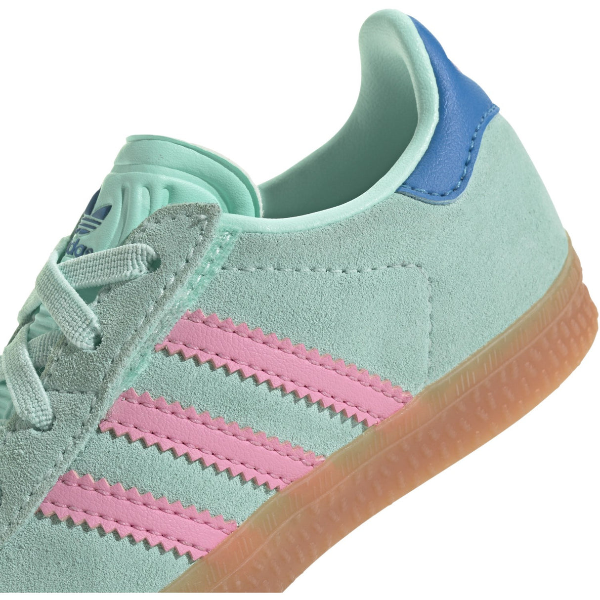 adidas Originals Clear Mint/Bliss Pink/Bright Blue Gazelle Cf El I Sneakers