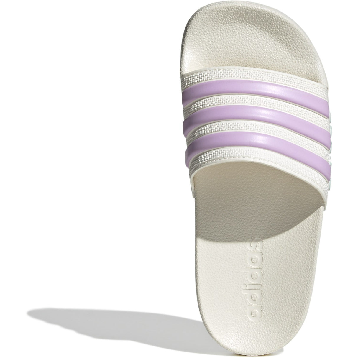 adidas Originals Off White/Bliss Lilac/Halo Mint Adilette Shower K Slides