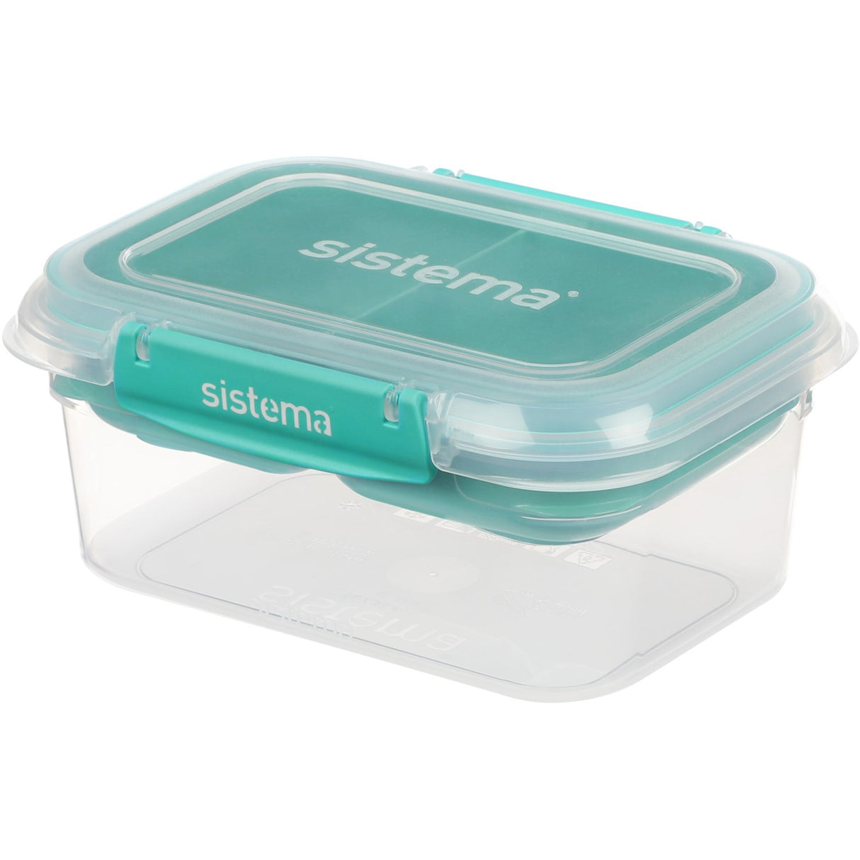 Sistema Minty Teal Rectangle Stax To Go Lunchlåda 1L