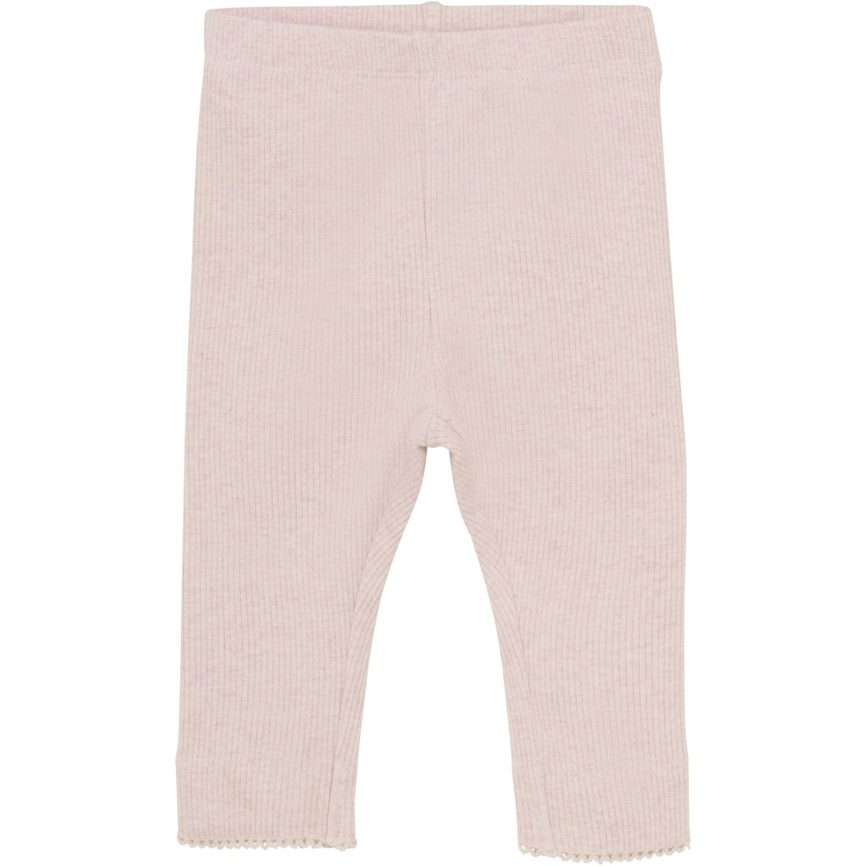 FIXONI Hushed Violet Melange Leggings Mélange Rib