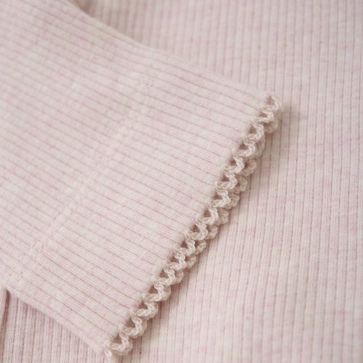 FIXONI Hushed Violet Melange Leggings Mélange Rib