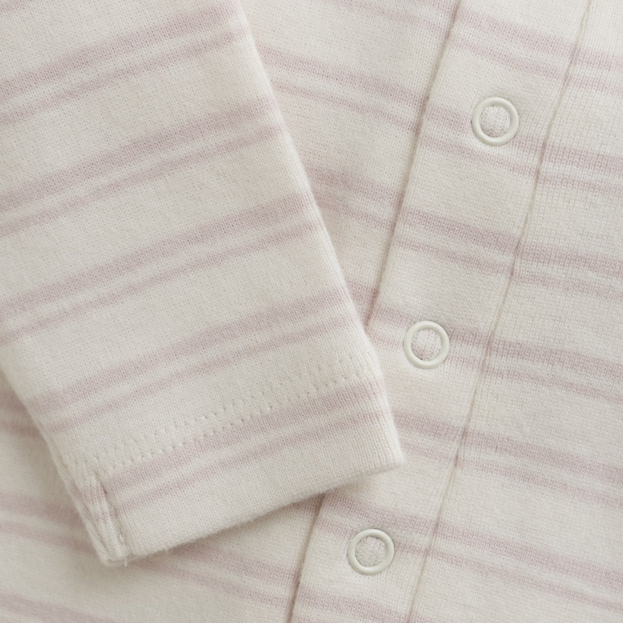 FIXONI Hushed Violet Romper LS W. Feet Rib