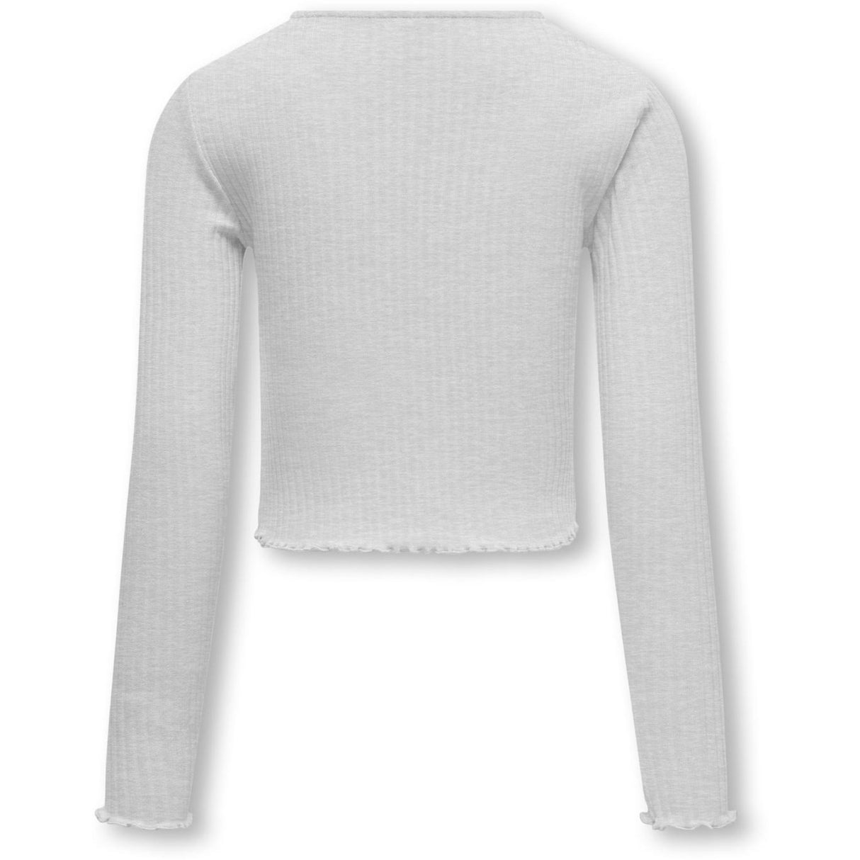 kids ONLY Light Grey Melange Nella O-Neck Blus Noos