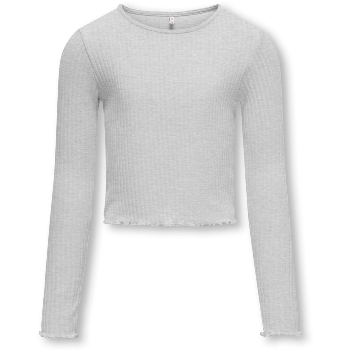 kids ONLY Light Grey Melange Nella O-Neck Blus Noos