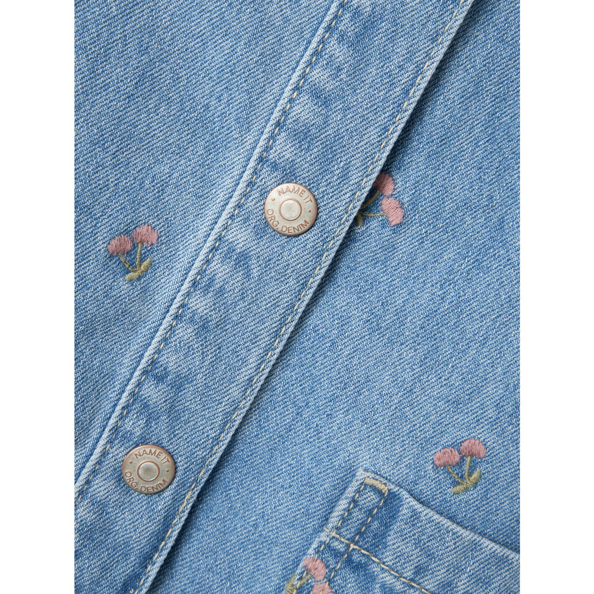 Name It Light Blue Denim Piper Denim Klänning