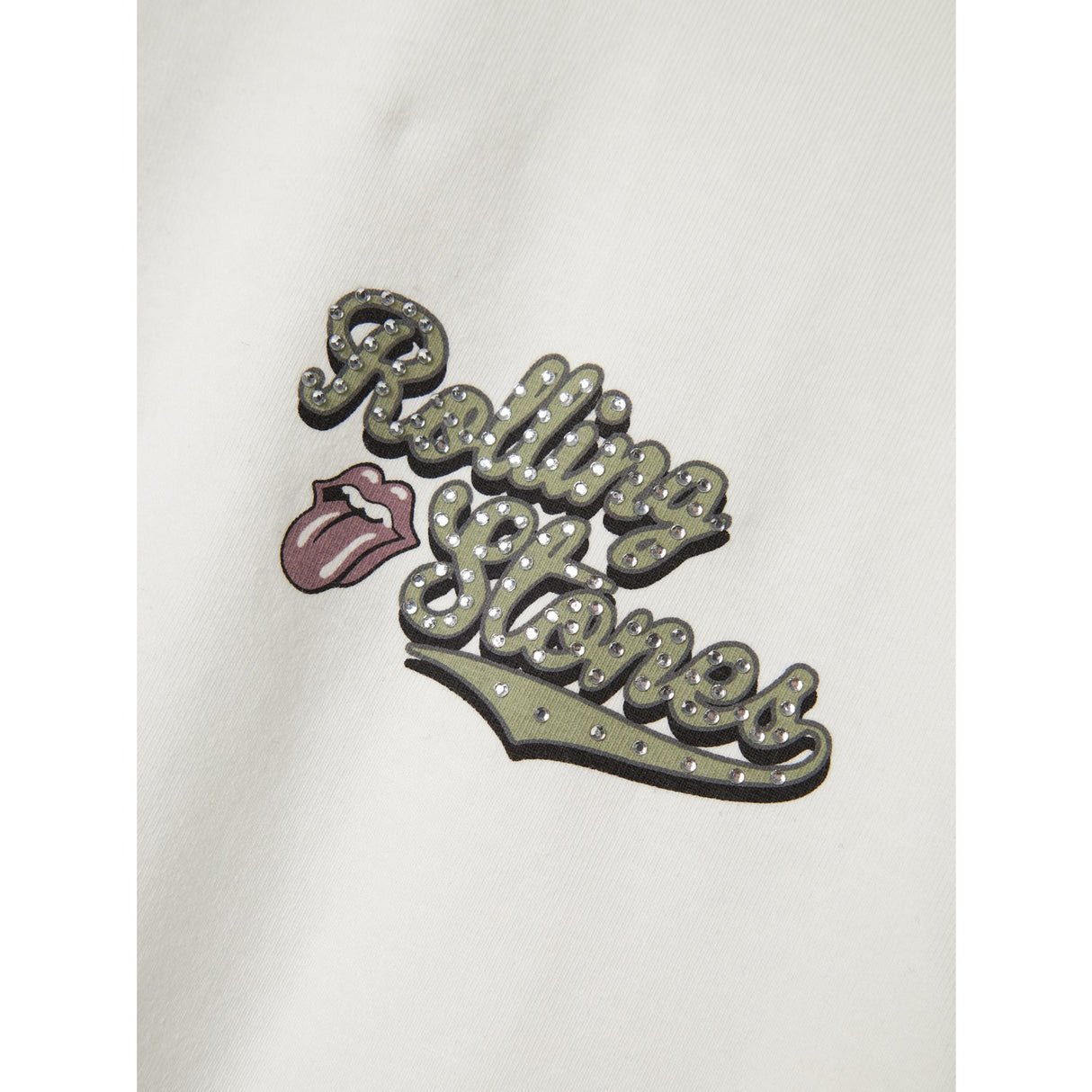 Name It Cloud Dancer Jill Rolling Stones Regular T-Shirt