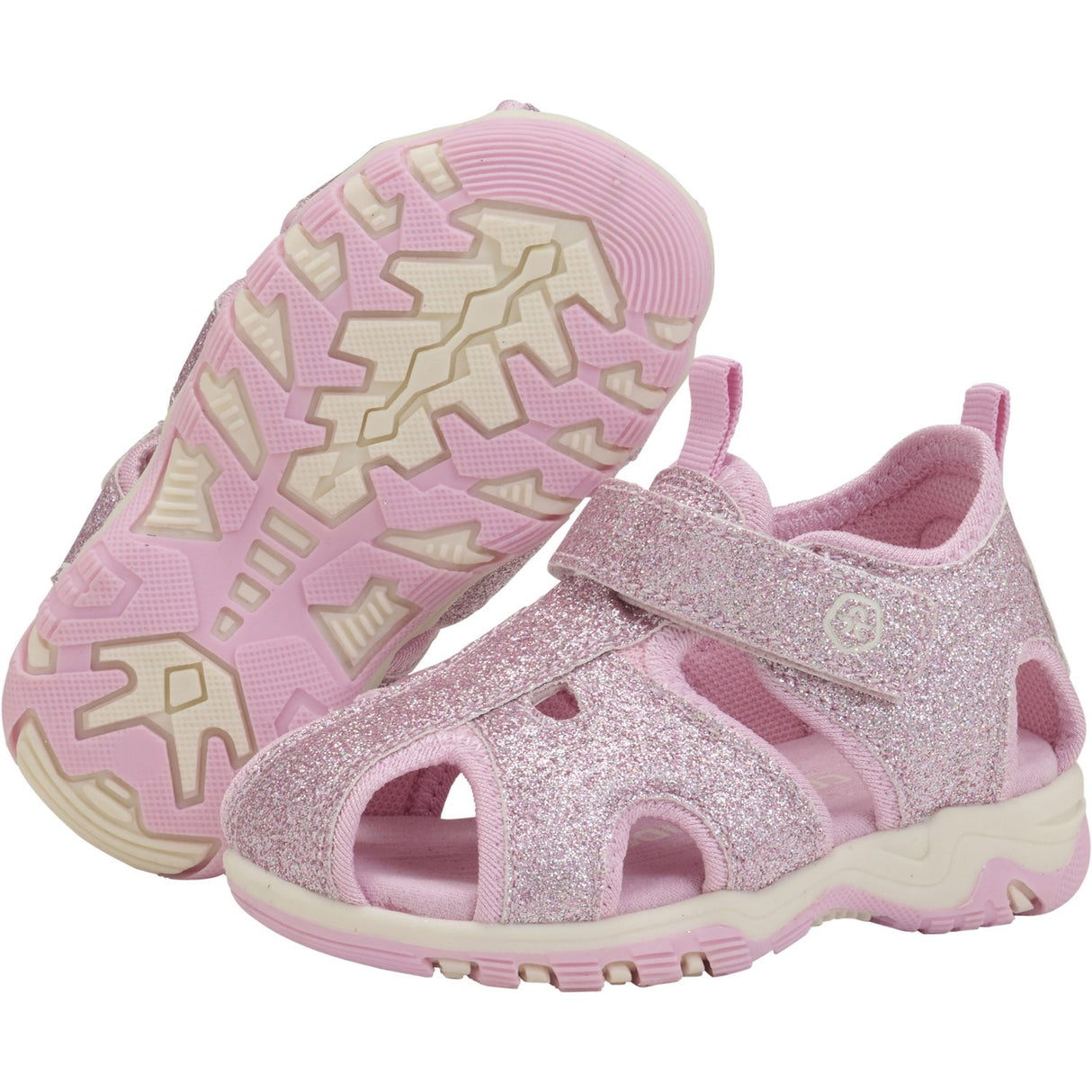 Color Kids Coral Blush Baby Sandaler m. Kardborreband Rem
