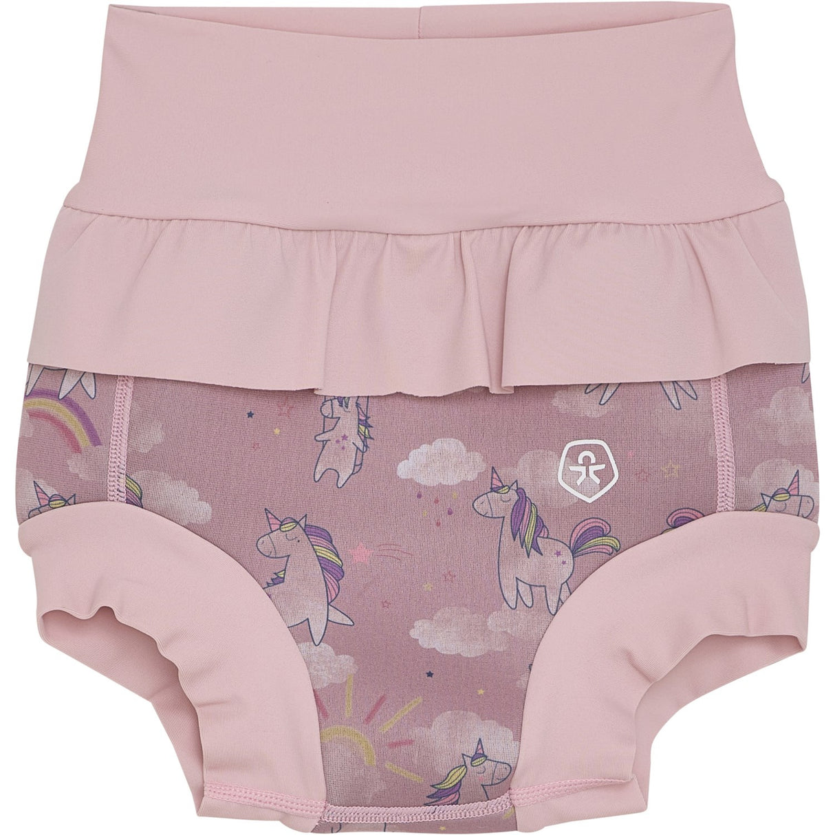 Color Kids Woodrose Trunks W. Frills, Flower AOP