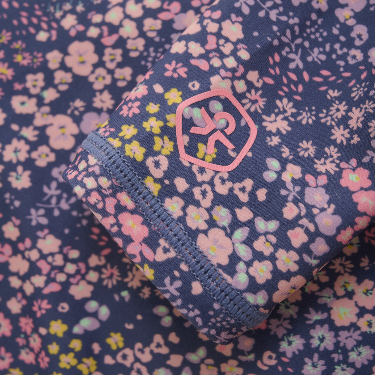 Color Kids Vintage Indigo Baby Kostym L/S, AOP