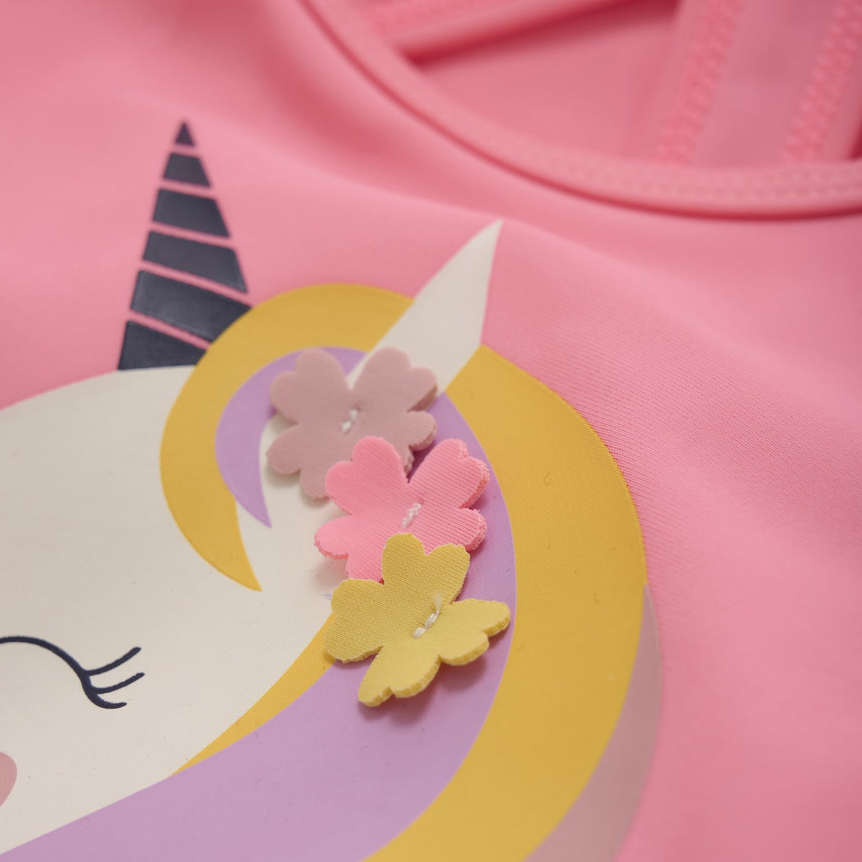 Color Kids Plumeria Baddräkt m. Unicorn