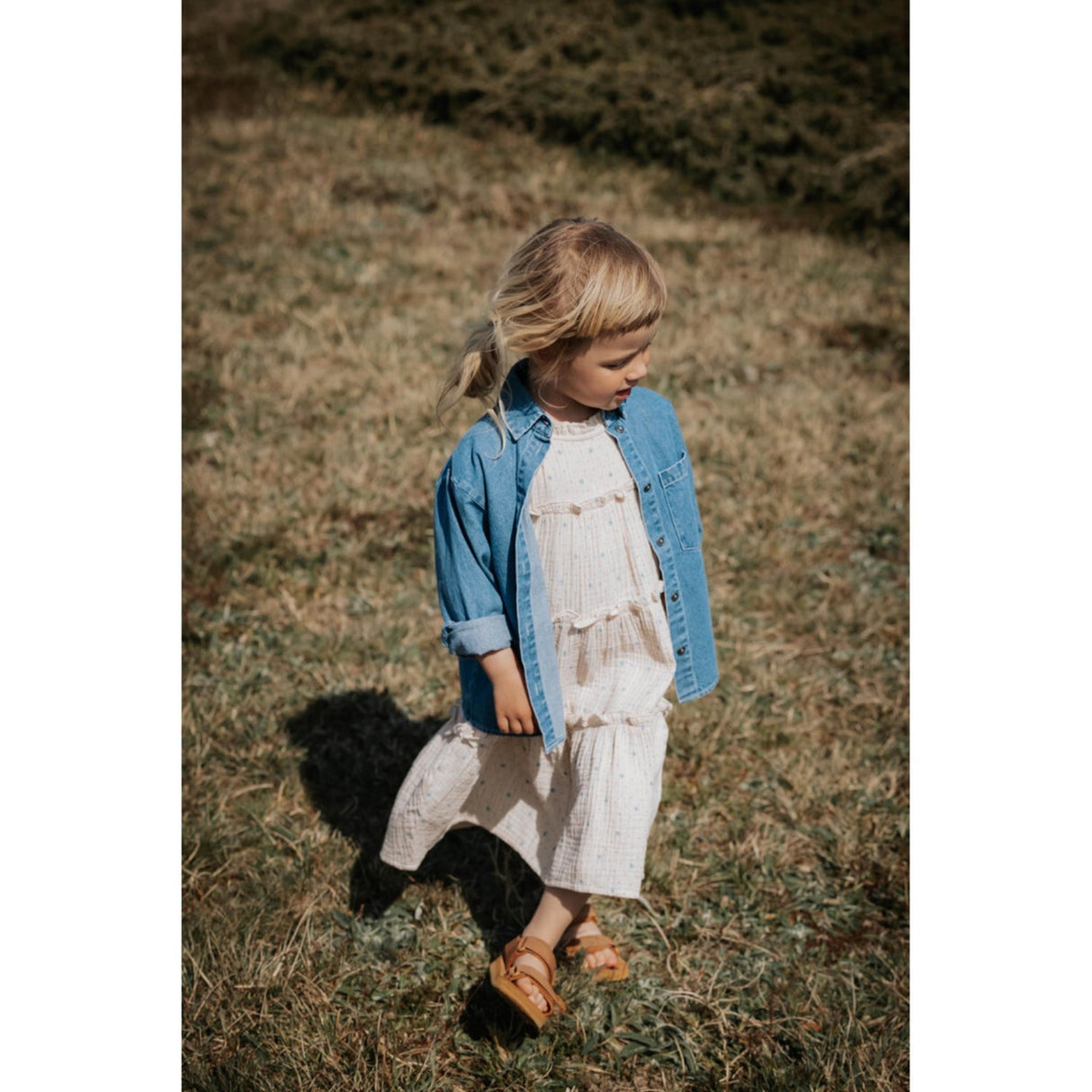 Fliink Ljus Denim Blue Don Ls Skjorta