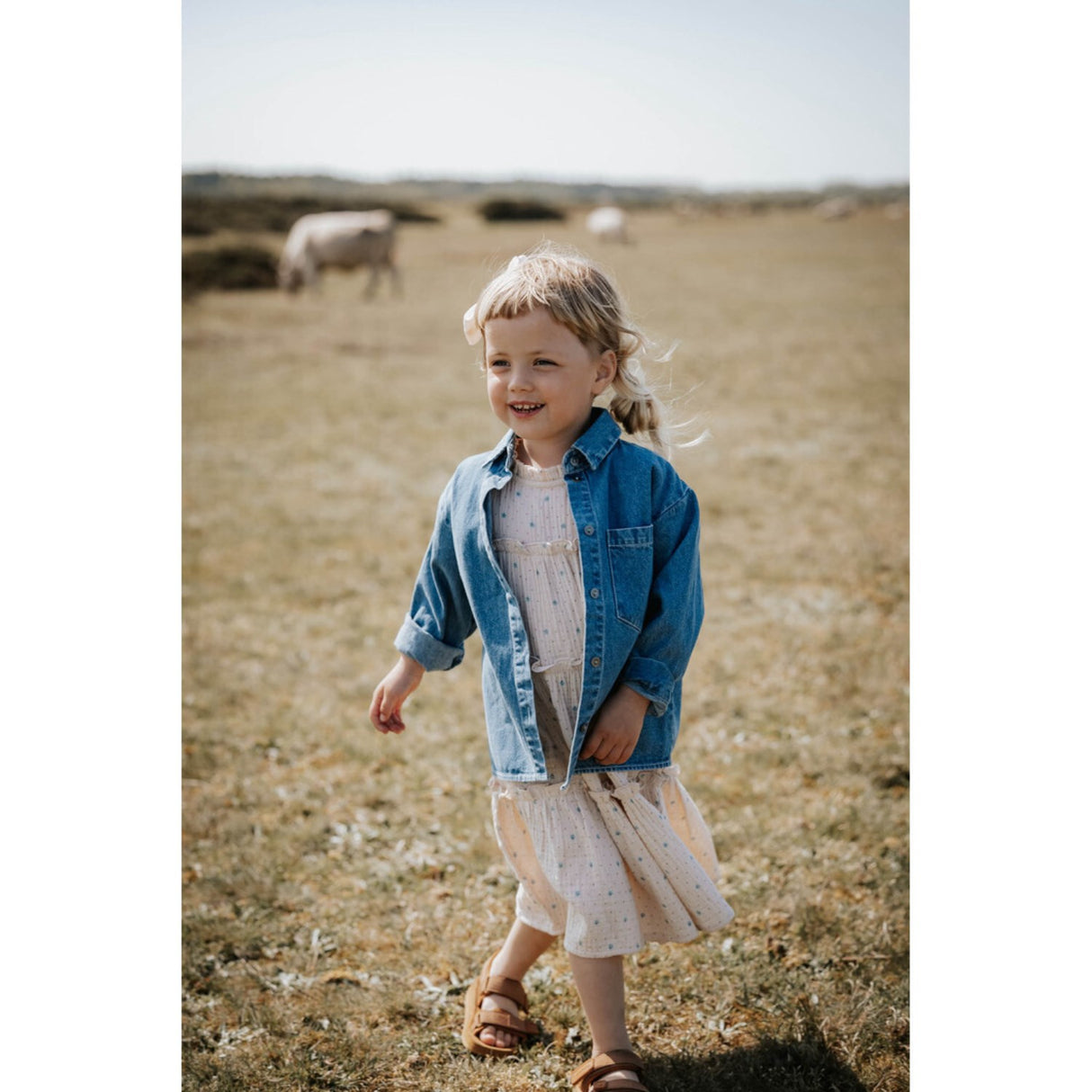 Fliink Ljus Denim Blue Don Ls Skjorta