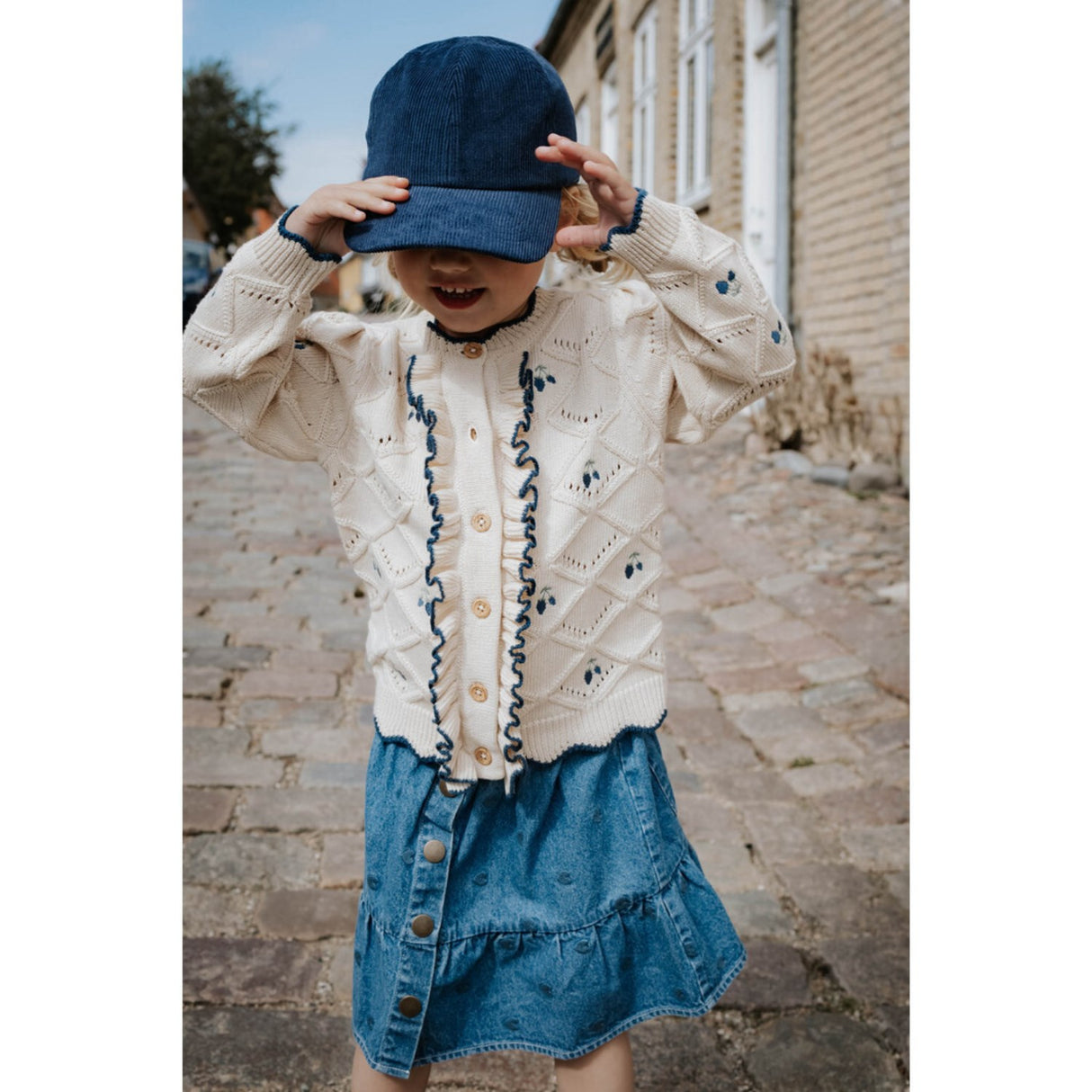 Fliink Ljus Denim Blue Donna Denim Kjol