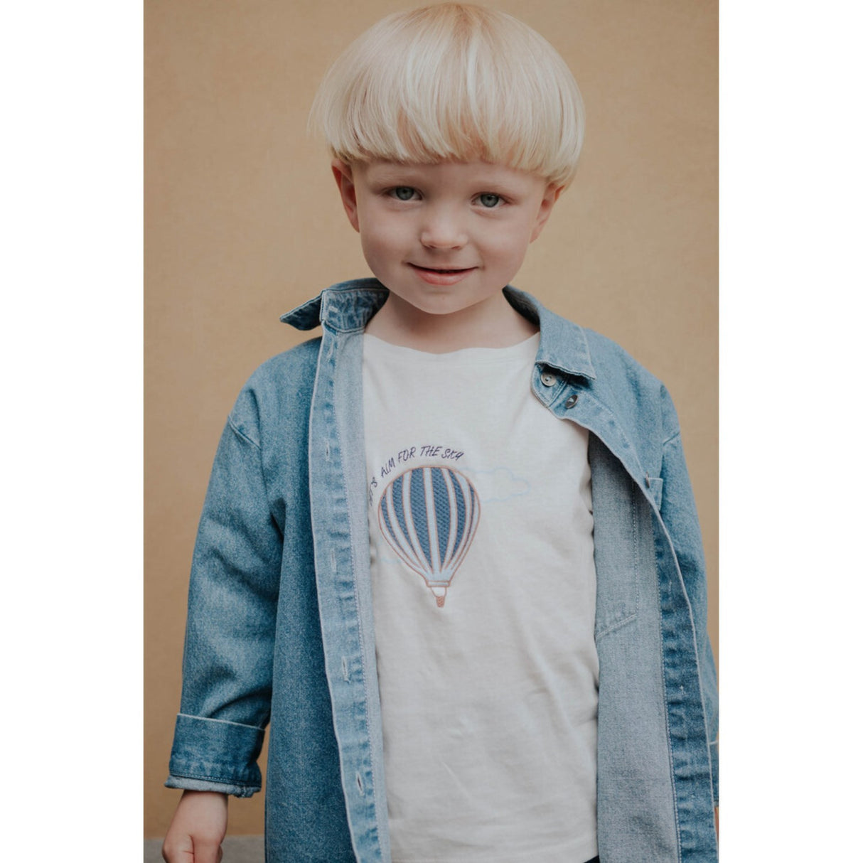 Fliink Cloud Dancer Sommer Balloon T-Shirt