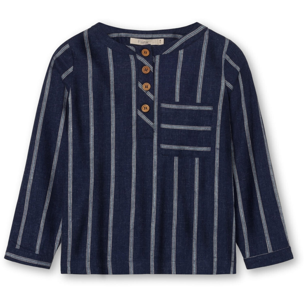 Fliink Insignia Blue / Sandshell Vira Ls Skjorta