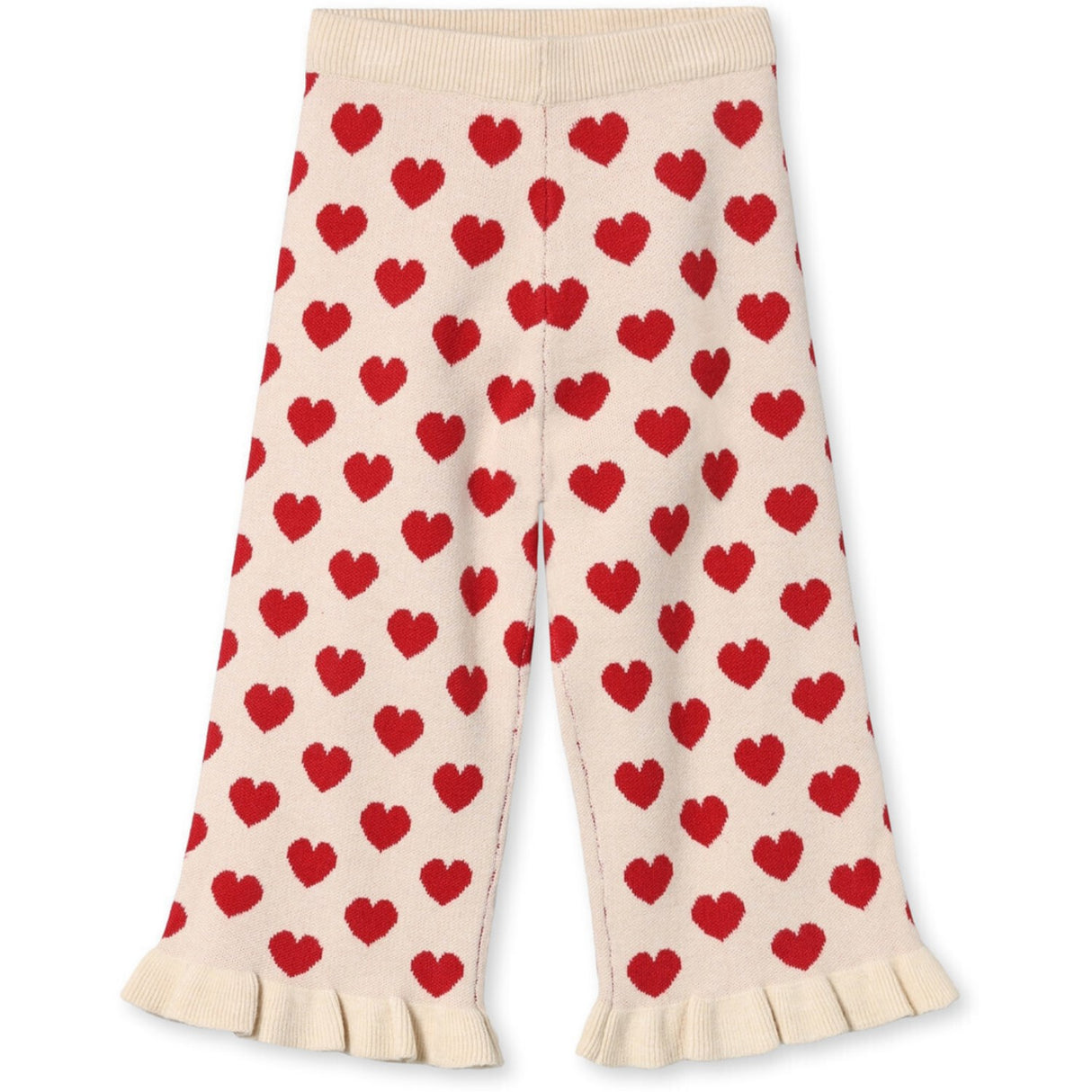 Fliink Pompeian Red/ Sandshell Alon Heart Ruffle Pant