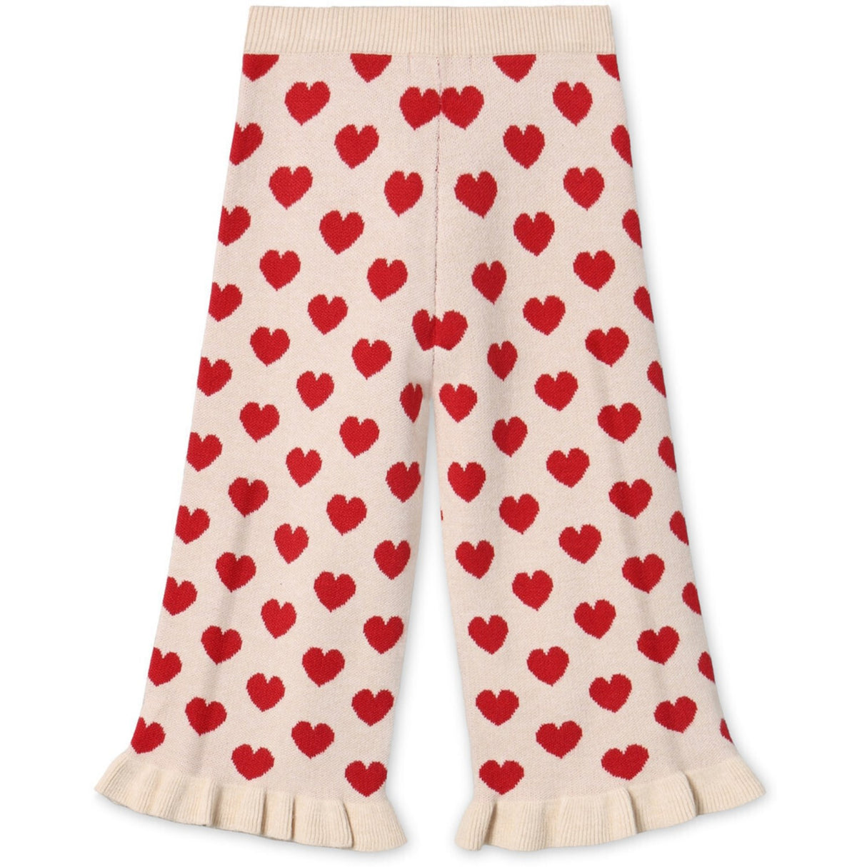 Fliink Pompeian Red/ Sandshell Alon Heart Ruffle Pant