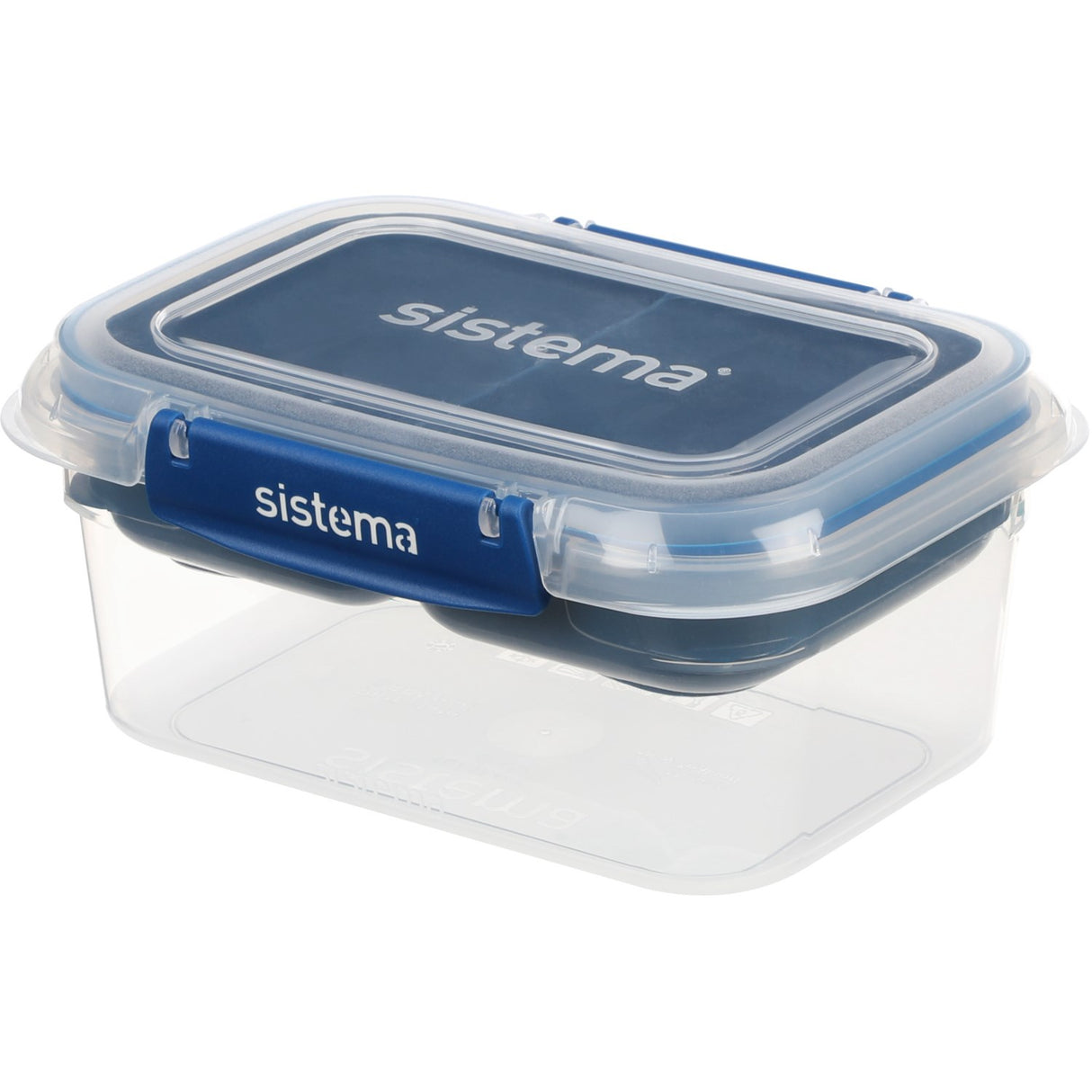 Sistema Ocean Blue Rectangle Stax To Go Lunchlåda 1L