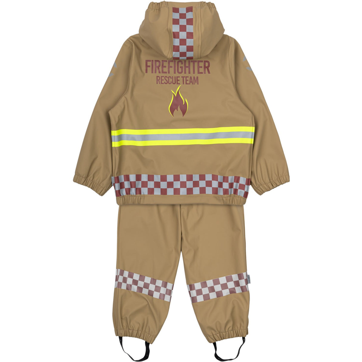 Mikk-Line Kelp Firefighter Suspenders Rain Sett