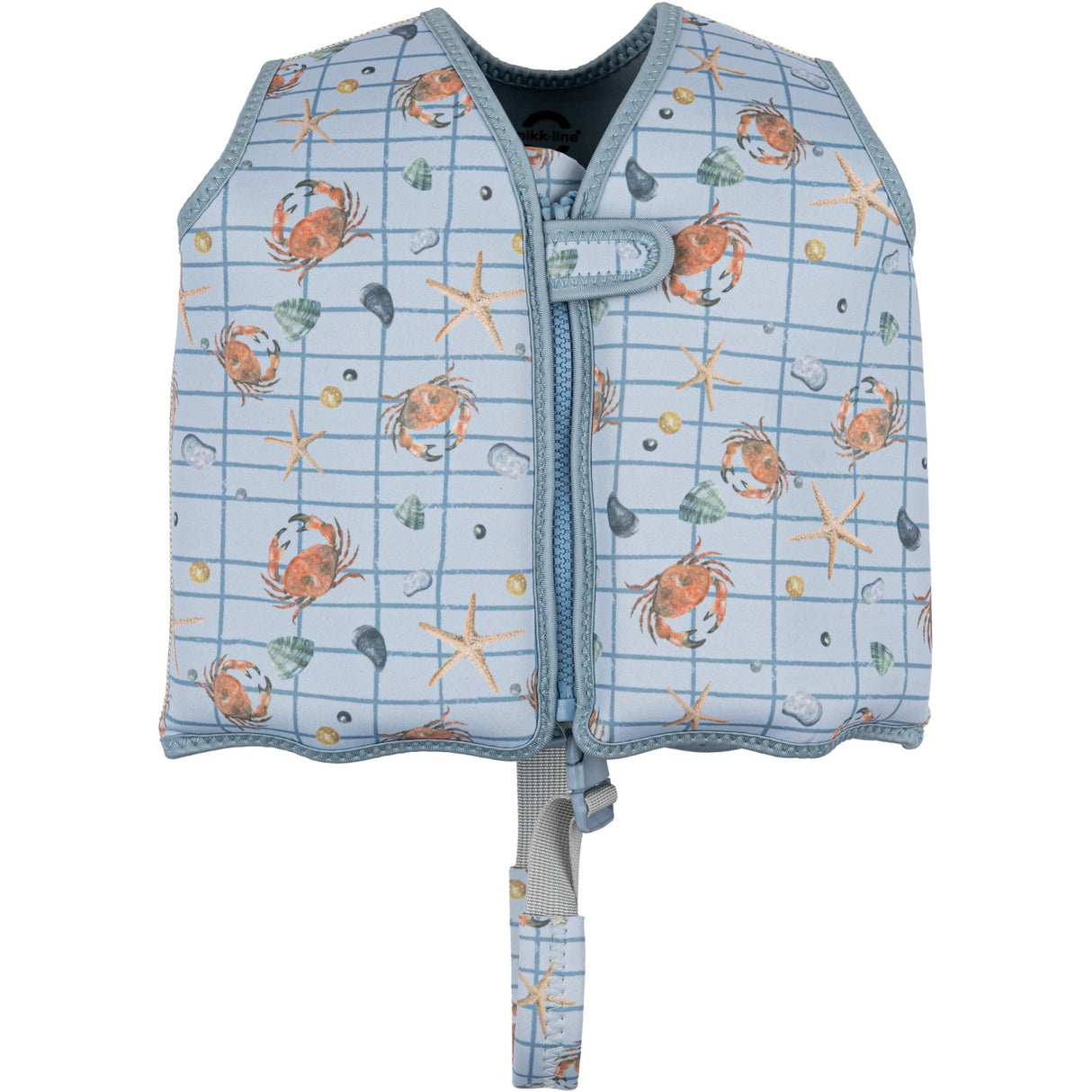 Mikk-Line Faded Denim AOP Simväst