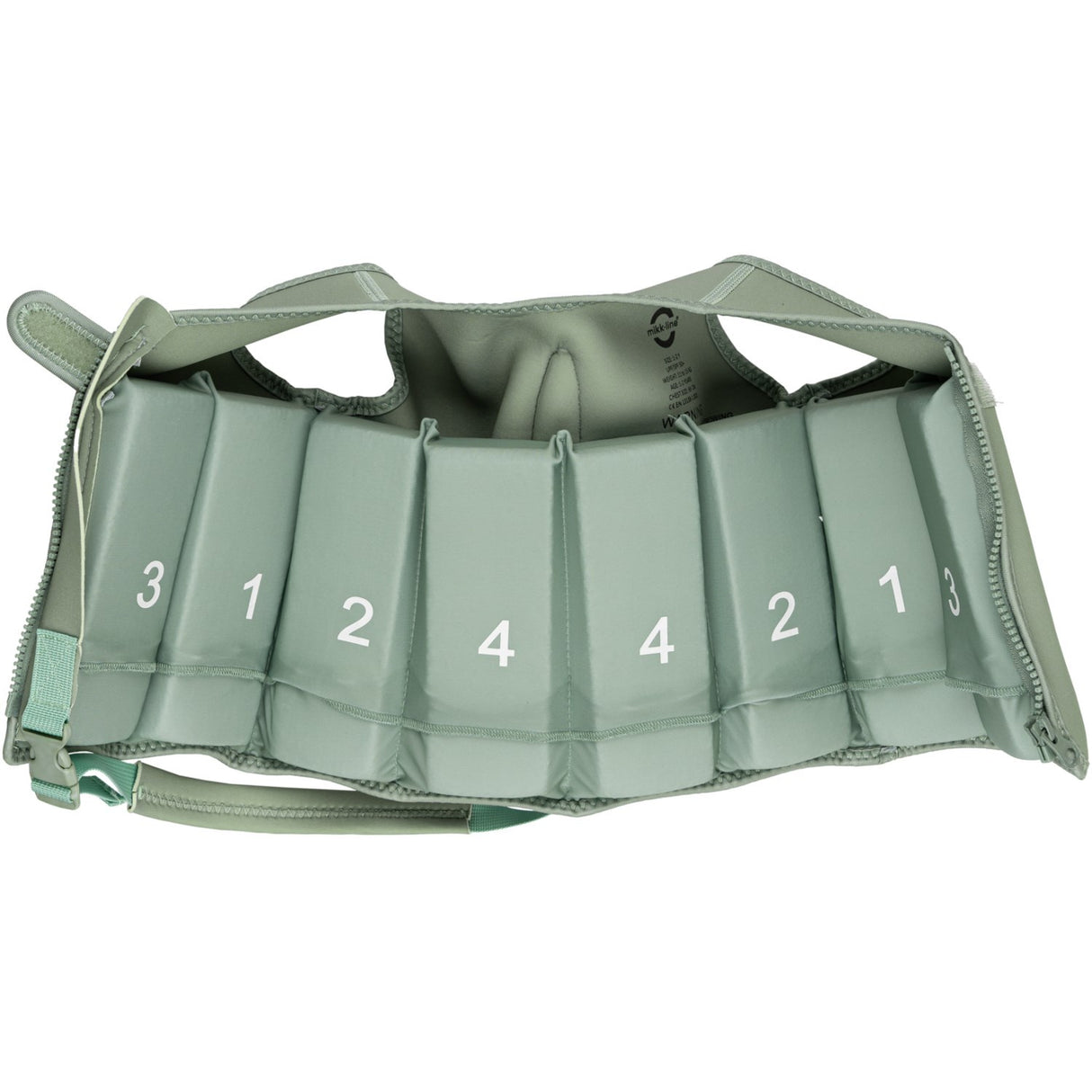 Mikk-Line Green Bay Solid Simväst