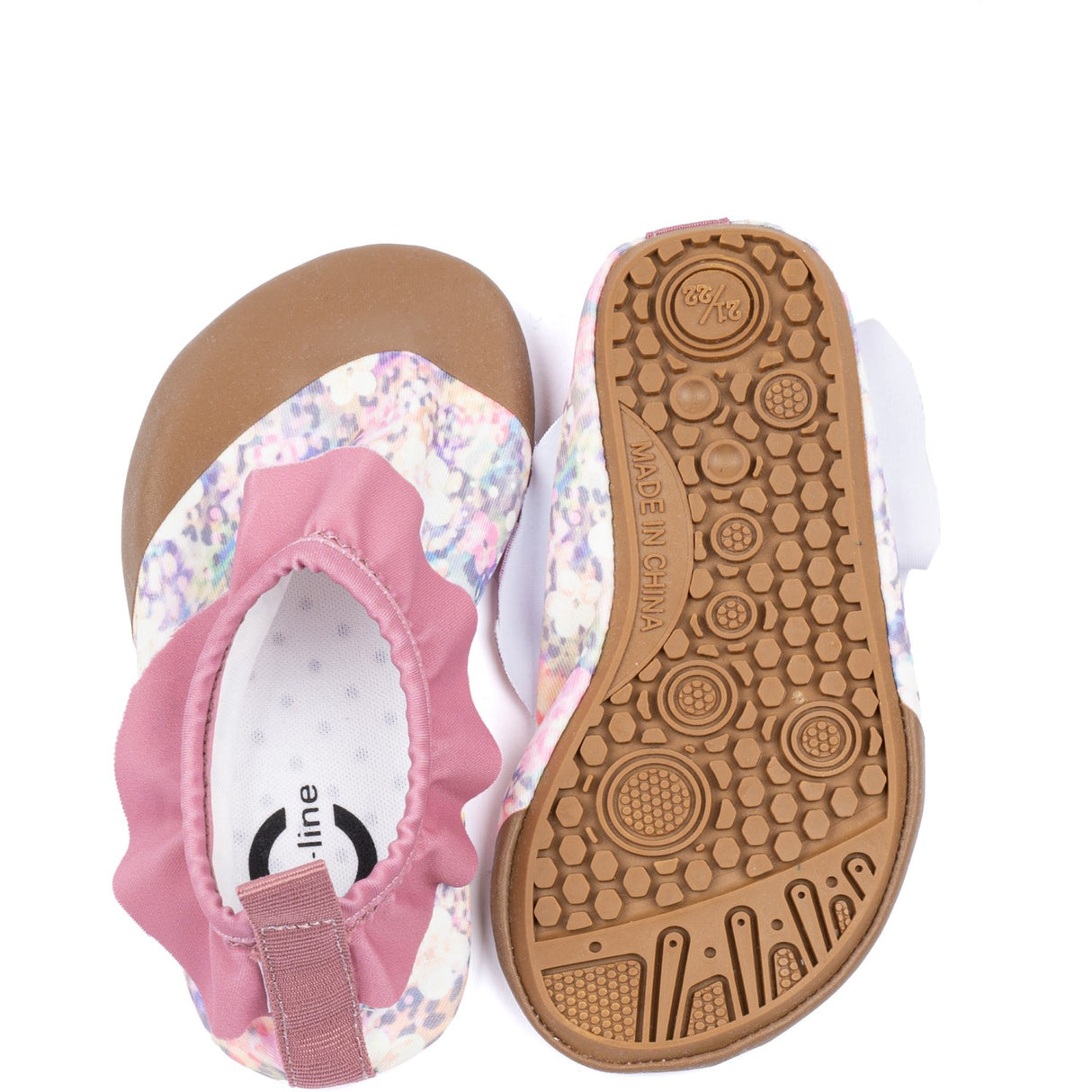 Mikk-Line Lilas Ruffles Badskor