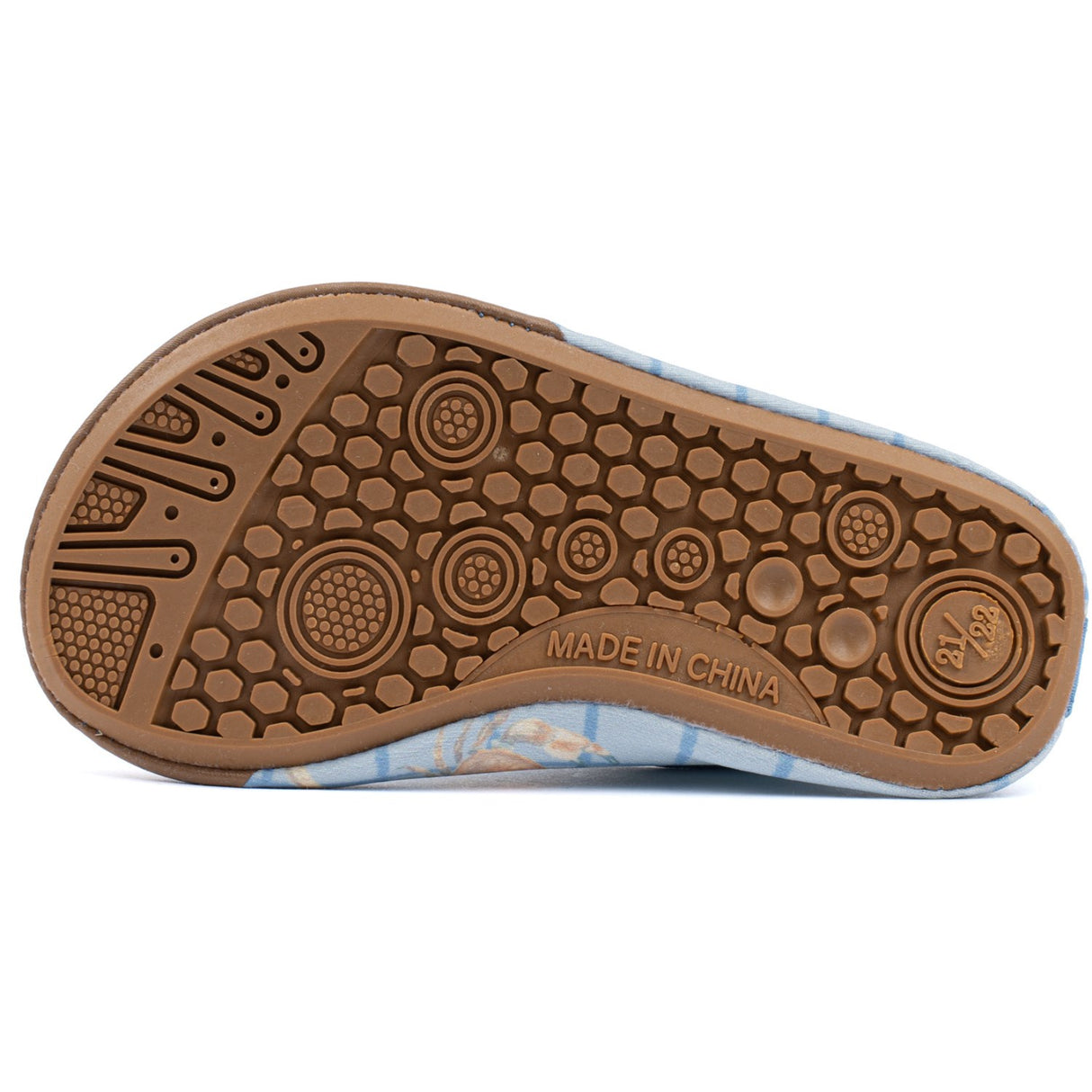 Mikk-Line Faded Denim AOP Badskor